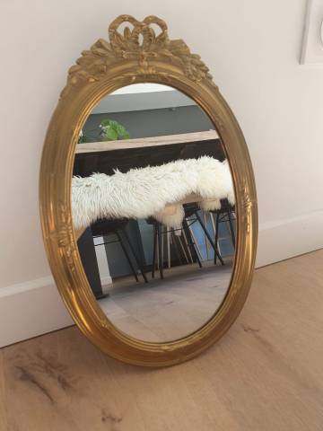 miroir ancien doré